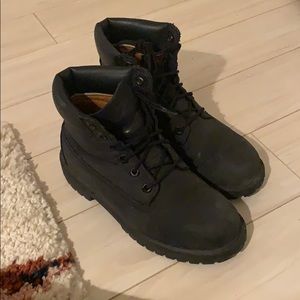 Black Timberland Boots
